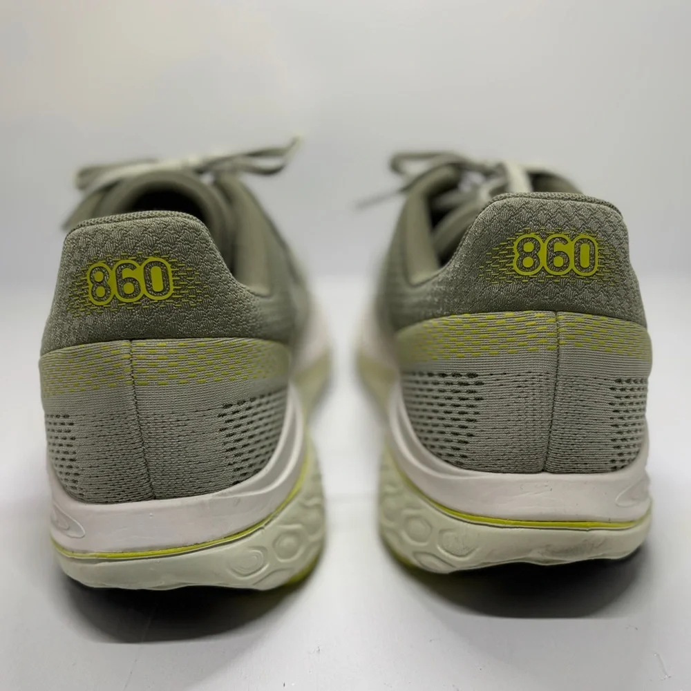 Men’s New Balance Fresh Foam 860 Olive Running Shoes Size 15 - Picture 7 of 12